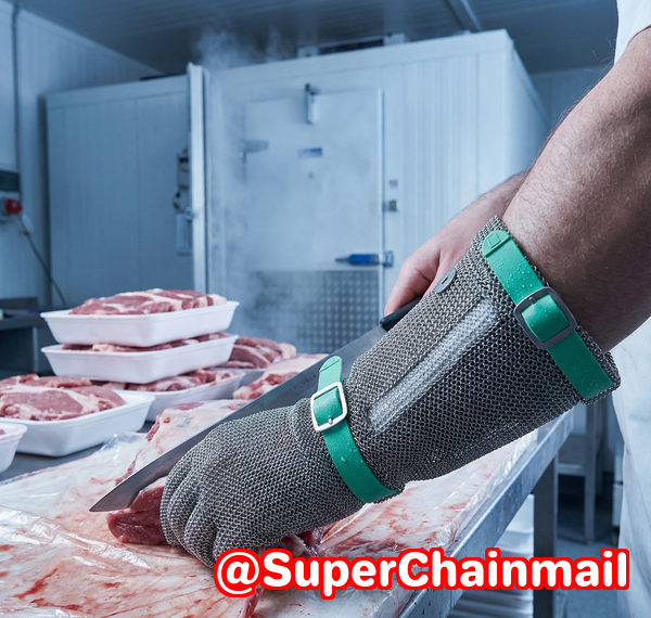 Steel Metal Chainmail for Hygiene and Safety